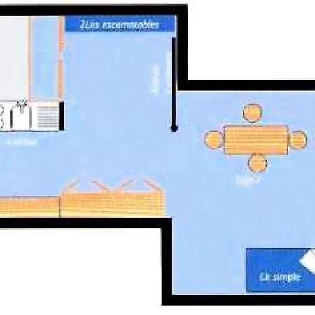 Appartement Résidence Belles Challes - Pour 4 Personnes 31 Les Arcs (Savoie)